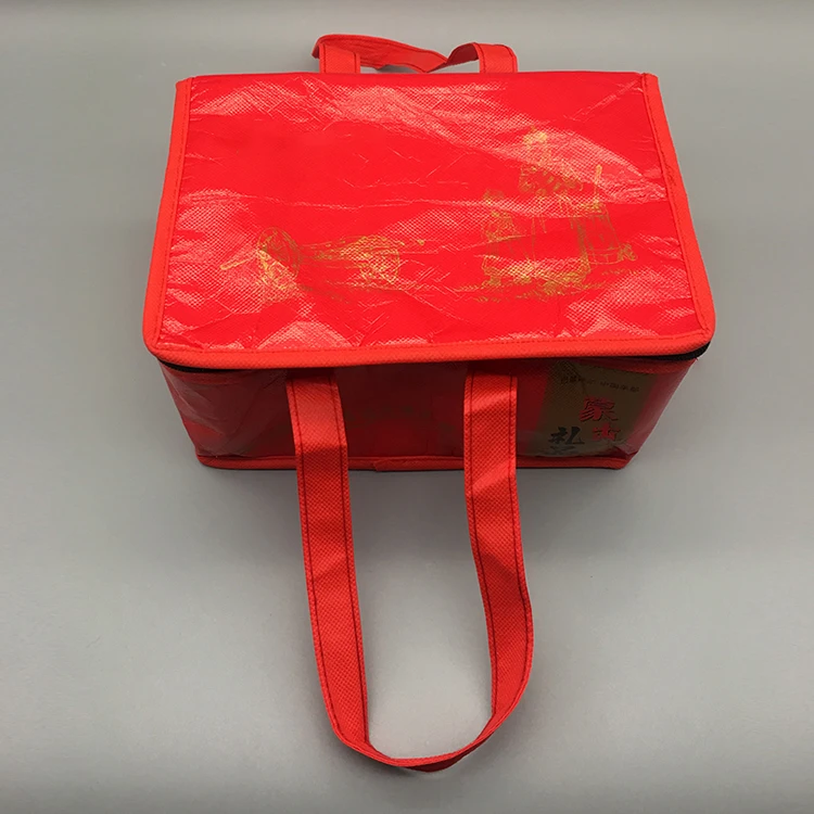 Hot Insulation Hot Cold Insulation  Aluminum Foil Thermal Bags For Cold Food