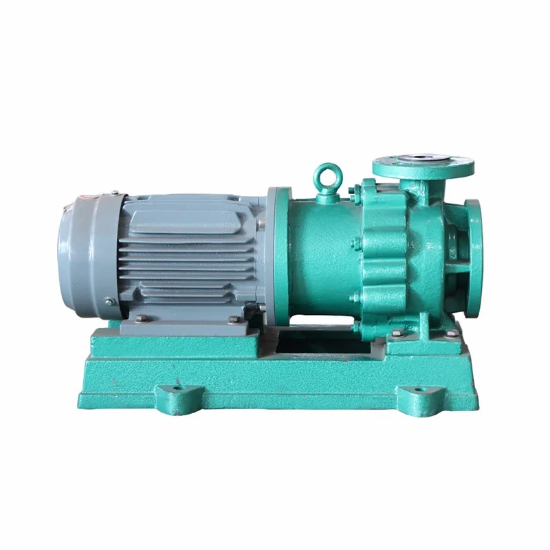 CQB50-32-160B Model Single Stage F46 SIC Chemical Magnetic Pump for Chromic Acid Water Treatment Transfer