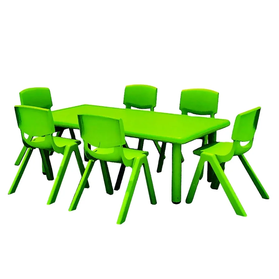 Cheap kids plastic tables and chairs, study table and chair set, child study table and chair
