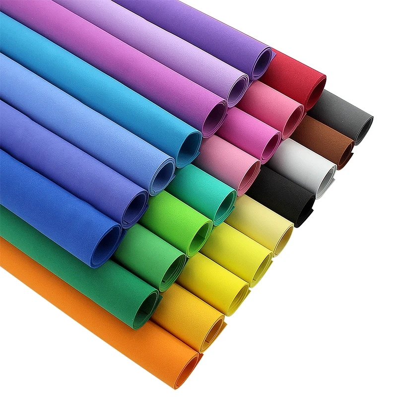 Sentao 2mm Color sponge paper Eva Foam Sheet for Scrapbooking Crafts Kindergarten Christmas Handicraft Diy Materials