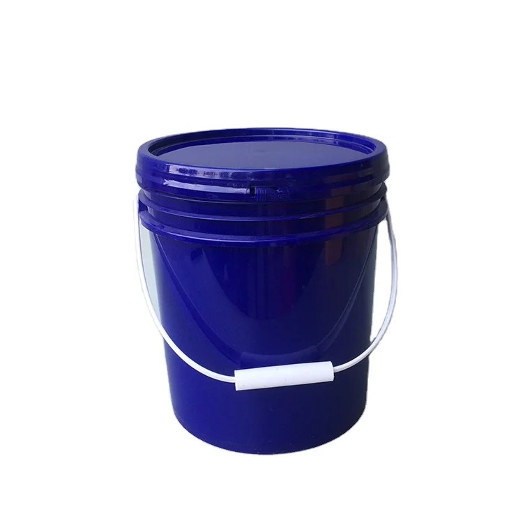 15L colapsible water Empty Plastic Clear Wash Bucket