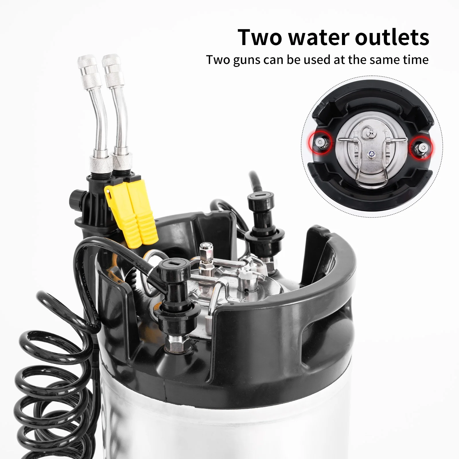 7mo Customize Window Tint Keg Stainless Steel Water Pressure Tank Car Wrap Tools For Car Vinyl Wrap