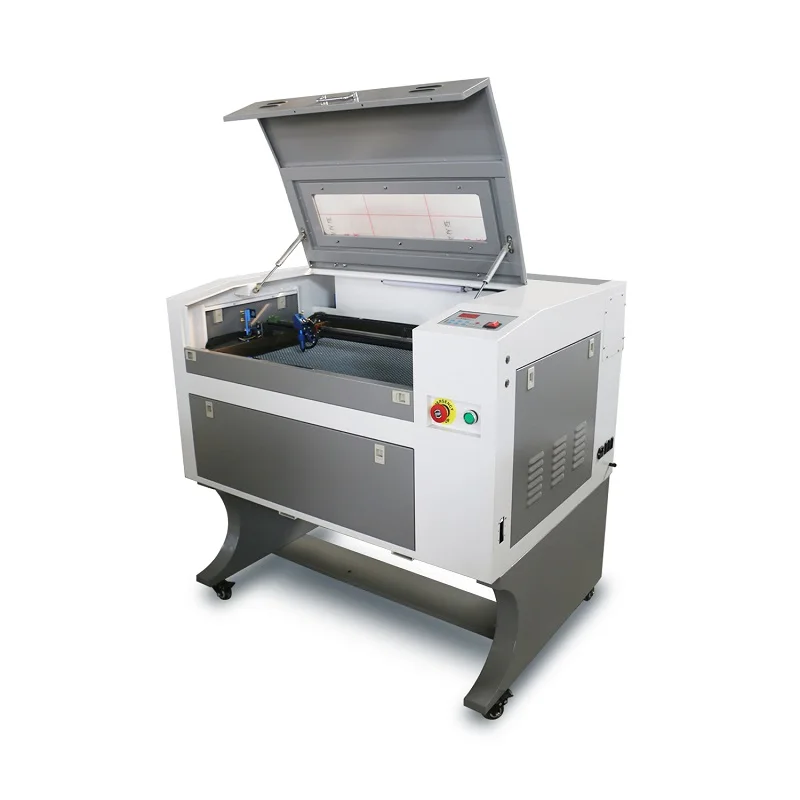 Buy Co2 Laser 4060 Ruida with RD6445S Control CW3000 Chiller Water Pump Air Pump Honeycomb Bed Up and Down Long Parts Through