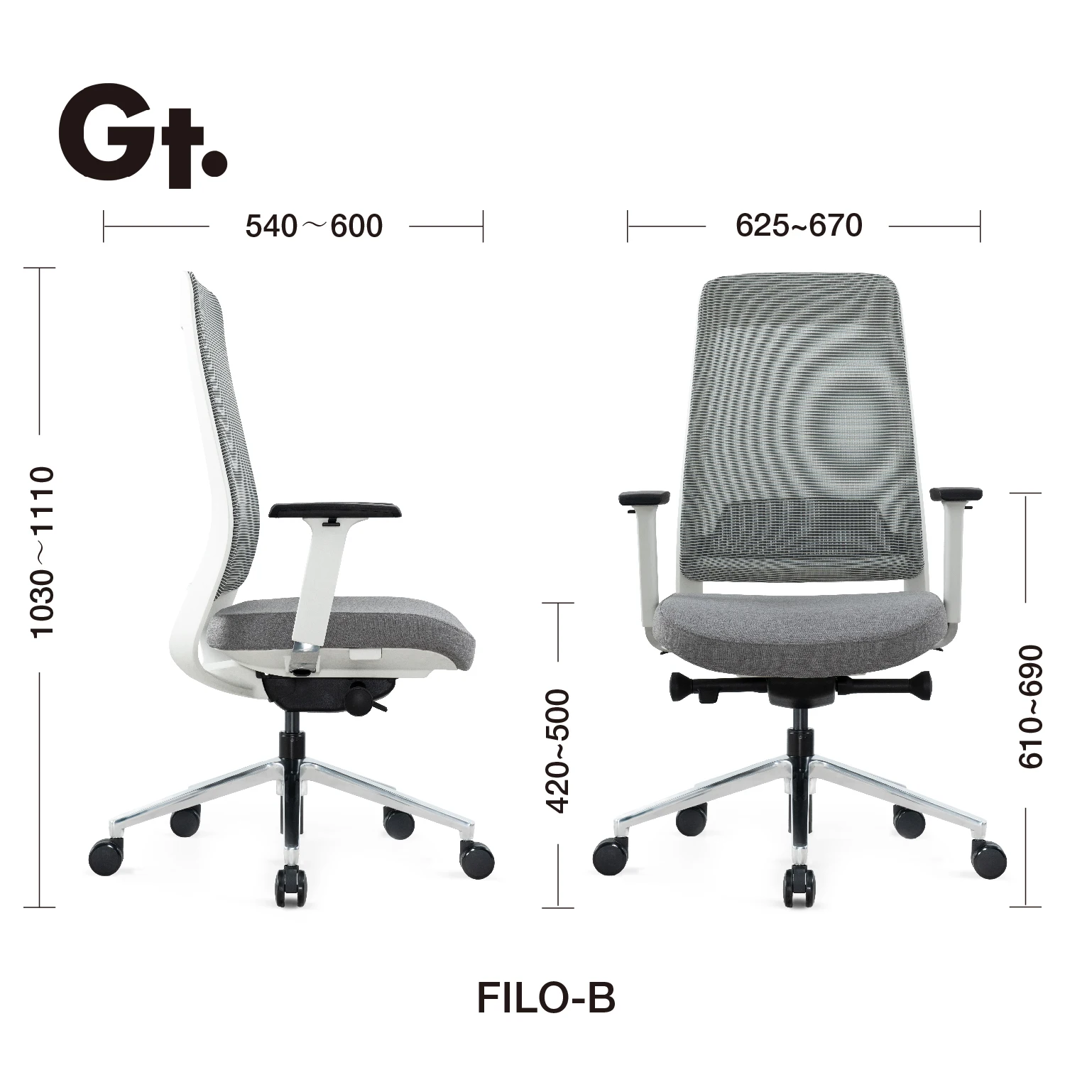 Korean Mesh Back Modern Ergonomic Comfortable Cheap Chair Office