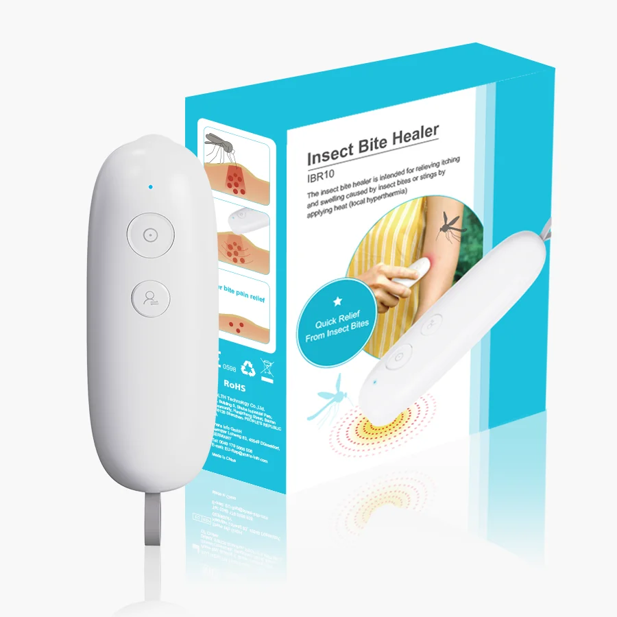 Insect Bite Healer Experience Natural, Chemical-Free Relief with Electric Heat Wand  The Ultimate Eco-Friendly Itch Eraser