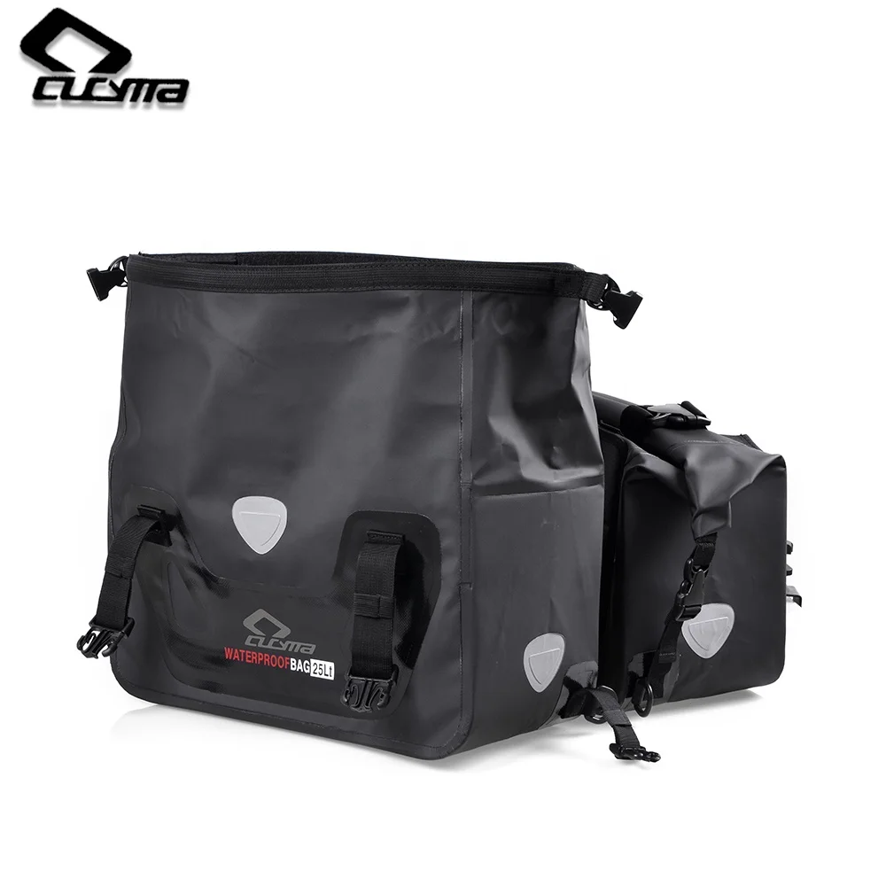 CUCYMA Fast Delivery Side Waterproof Saddle Bag For Motorcycle Saddlebags Tail Bag