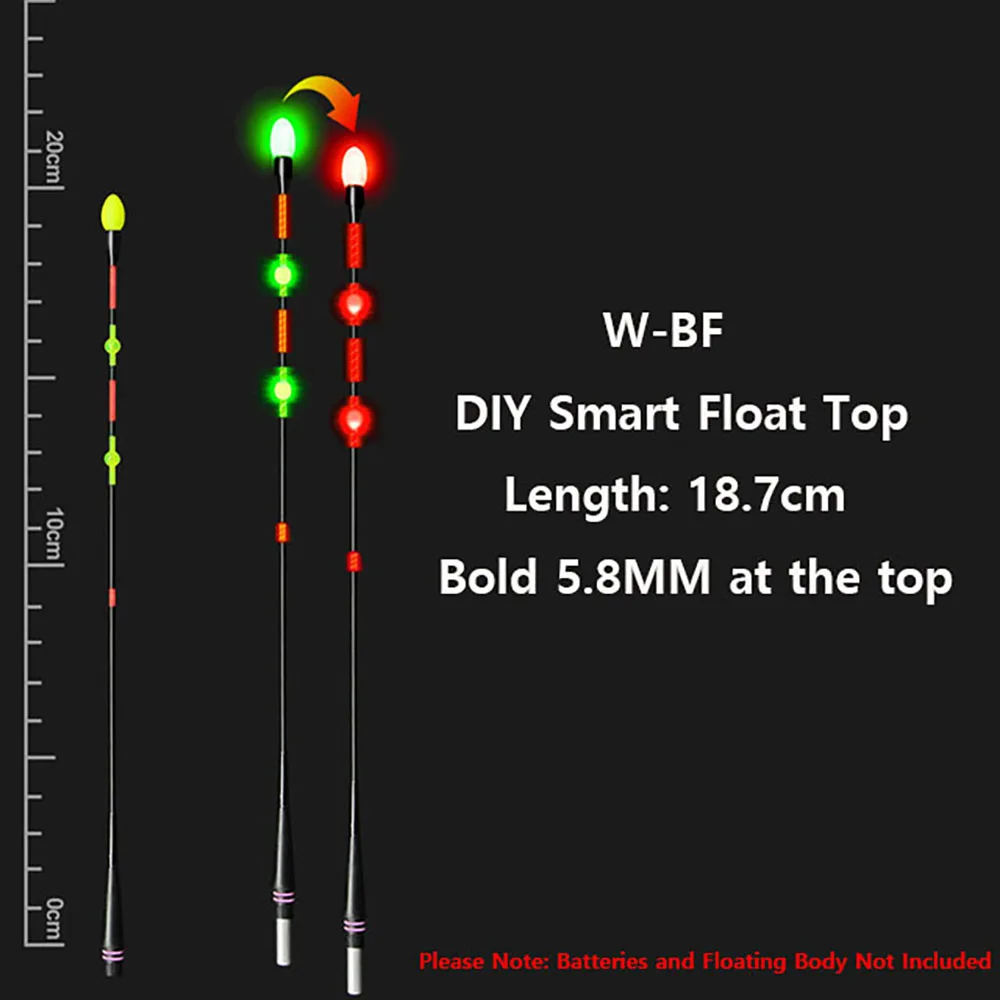 news  neue dly elektronische float schwanz top schwerkraft Induktion farbe  bold nacht  schwimm  korea