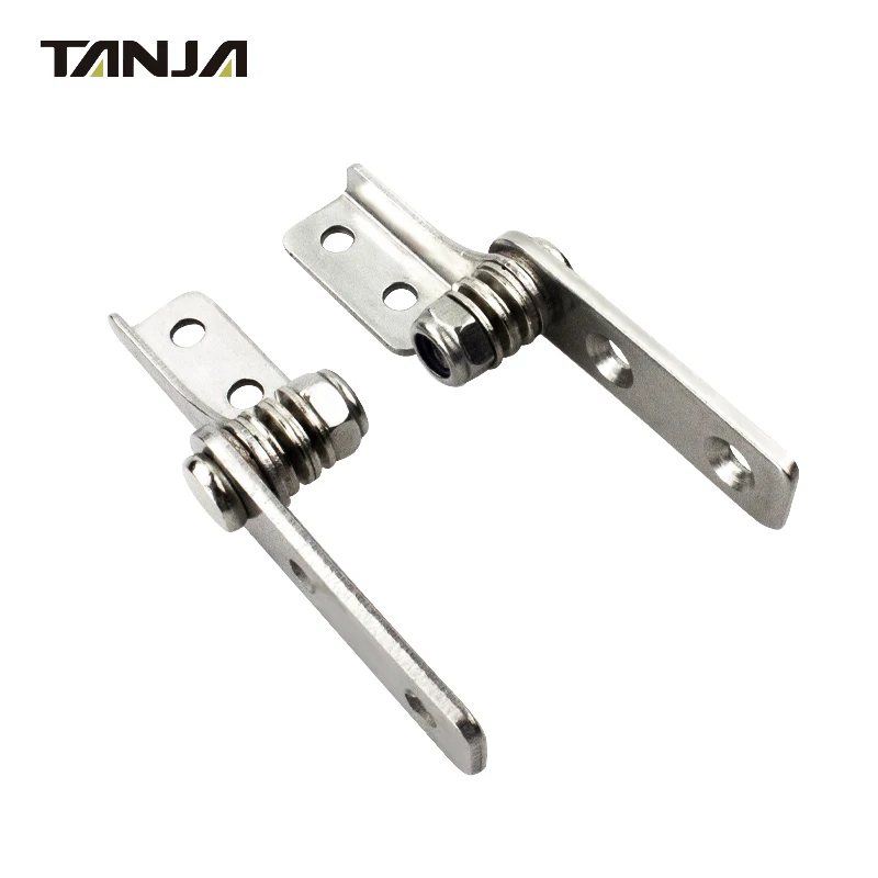 Adjustable Torque Hinge Stainless Steel Polished Hinge for LCD Monitors and Surveillance Cameras