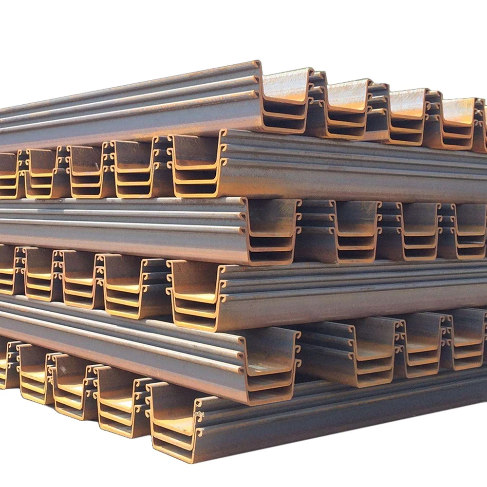 High quality sy295 hot rolled type ii carbon steel sheet piling pile for Malaysia