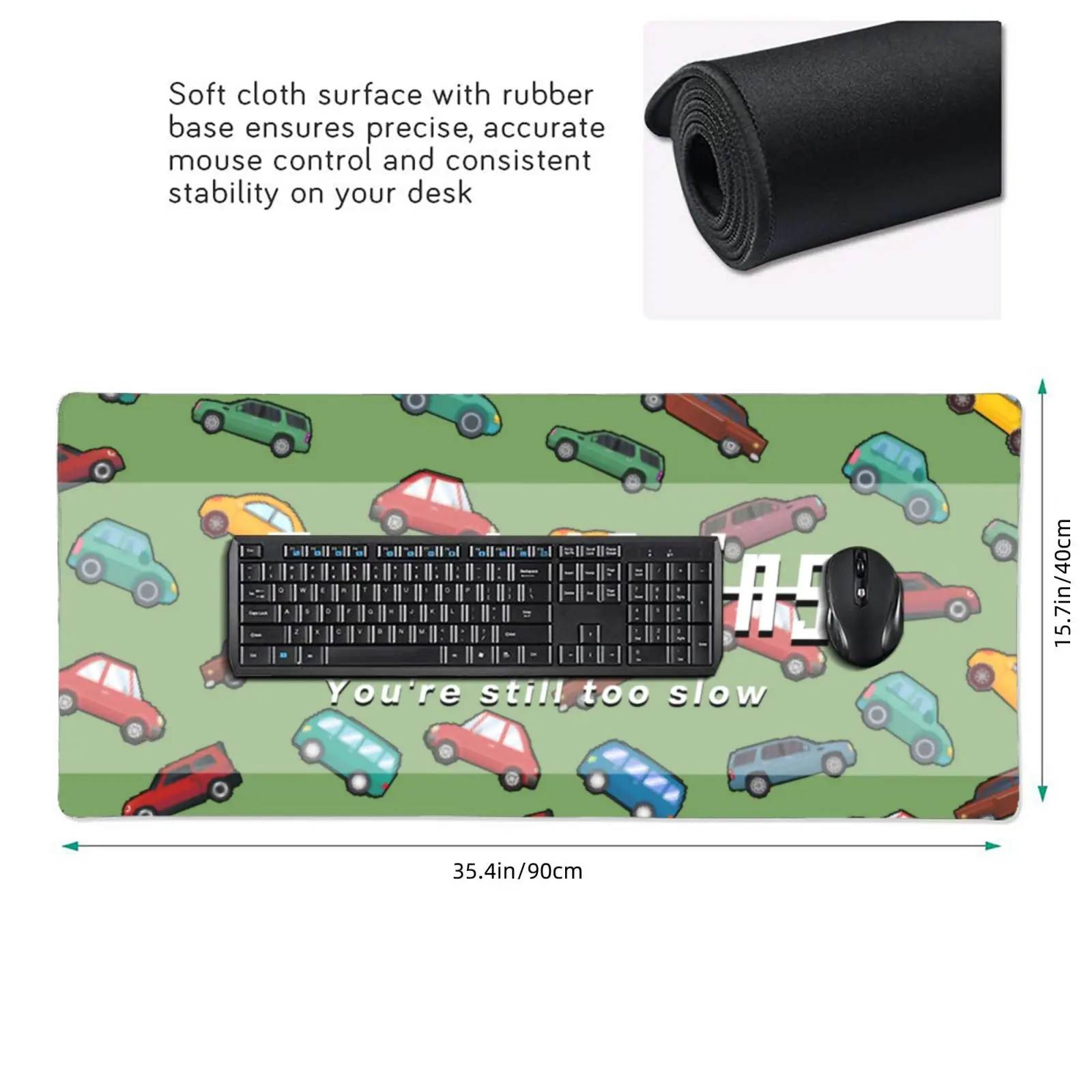 Personalized Logo Printed Waterproof Mouse Pad Rubber Gaming Mousepad Computer Mouse Mat Keyboard Pads customized