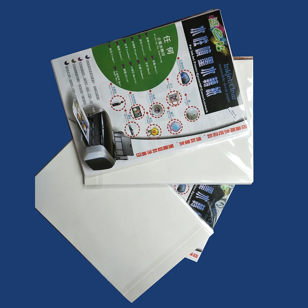 Temporary tattoo water transfer paper decal for laser printer water transfer printing paper