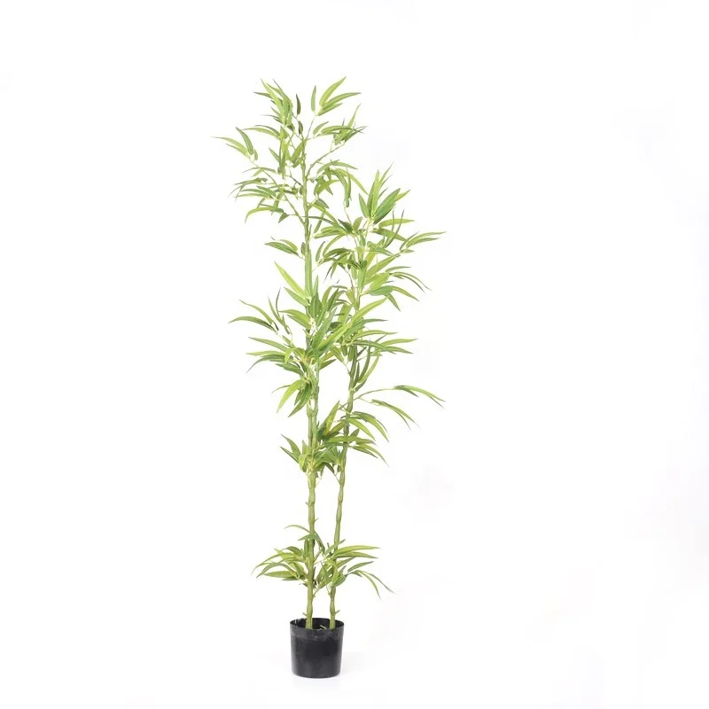Good Quality Factory Wholesale Real Touch Fake Plant Tree Leaf Artificial Bamboo For Event Decoration 7377