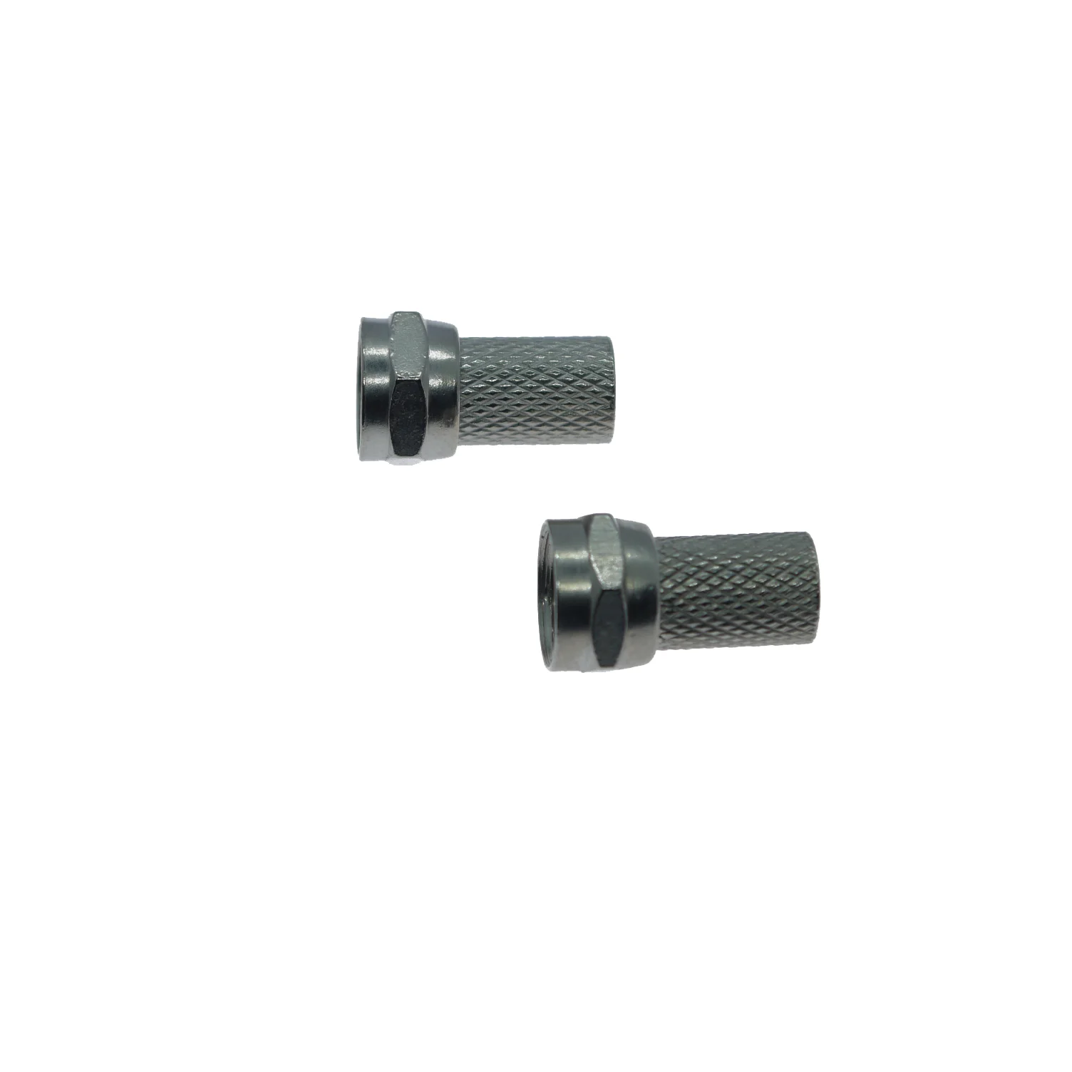 Made In China F Type Male Twist On Metal Rg6 Circular Connectors