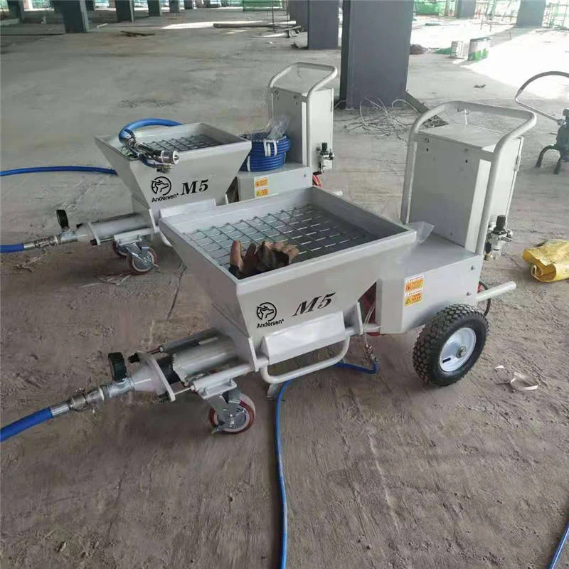 High Quality 380V 50Hz Electric Screw Sprayer Machine Wall Mortar Plaster Application Low Price New Design Pump Motor Engine