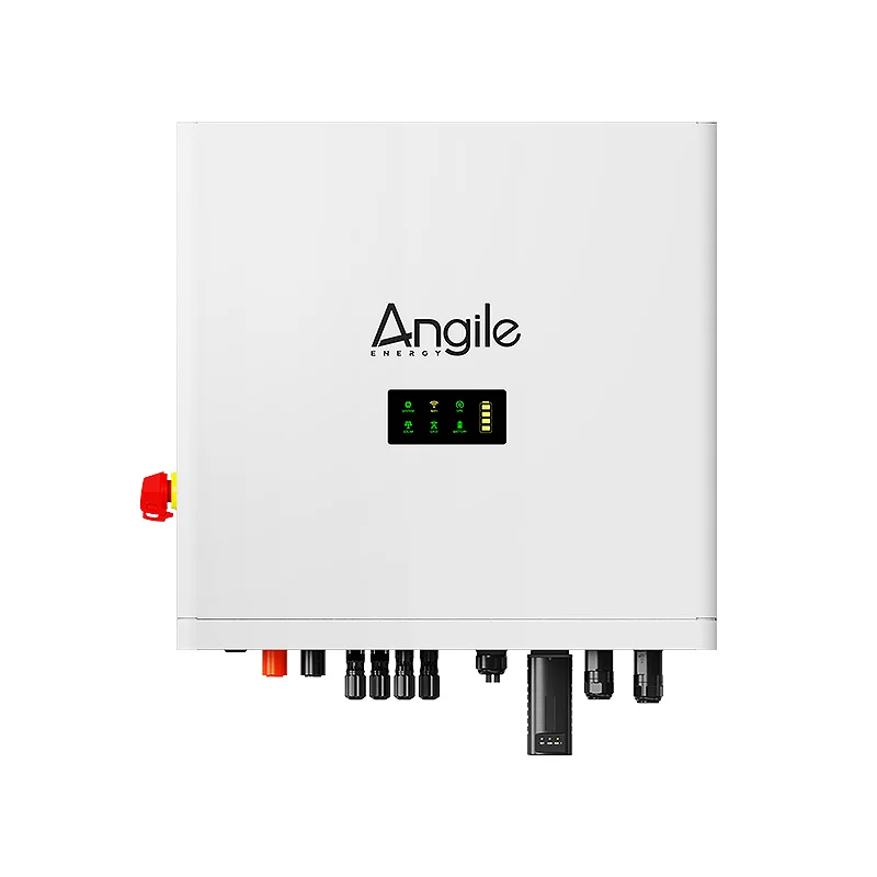 Angile Energy 5 кВт Штабелируемый аккумулятор однофазный низковольтный Гибридный инвертор IP65 150% PV вход