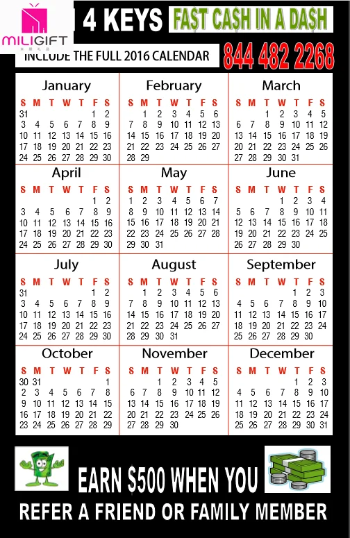 Custom soft fridge magnet Calendar Fridge Magnet Calendar Sticker