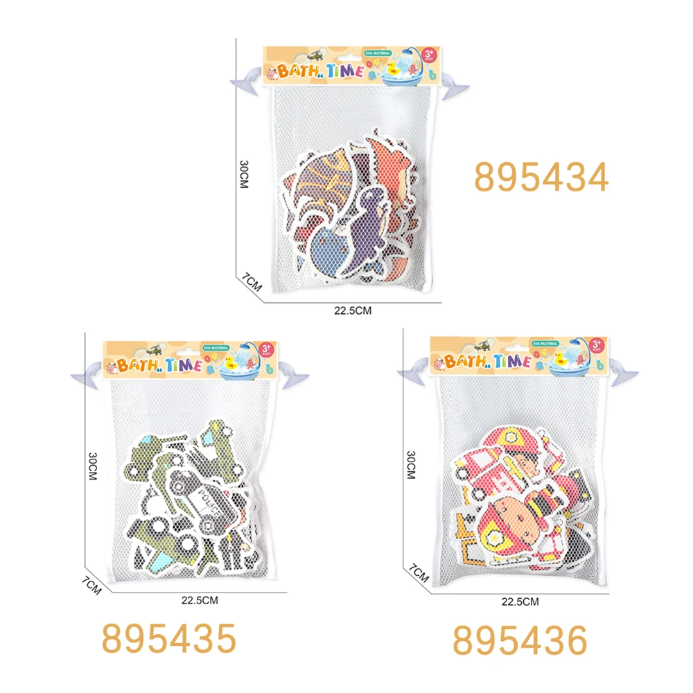 Suppliers Kid Bathing Shower Time 1 2 Years Cartoon Sea Animals Crocodile Fire Control Military Traffic Car Bath Eva Foam Toy