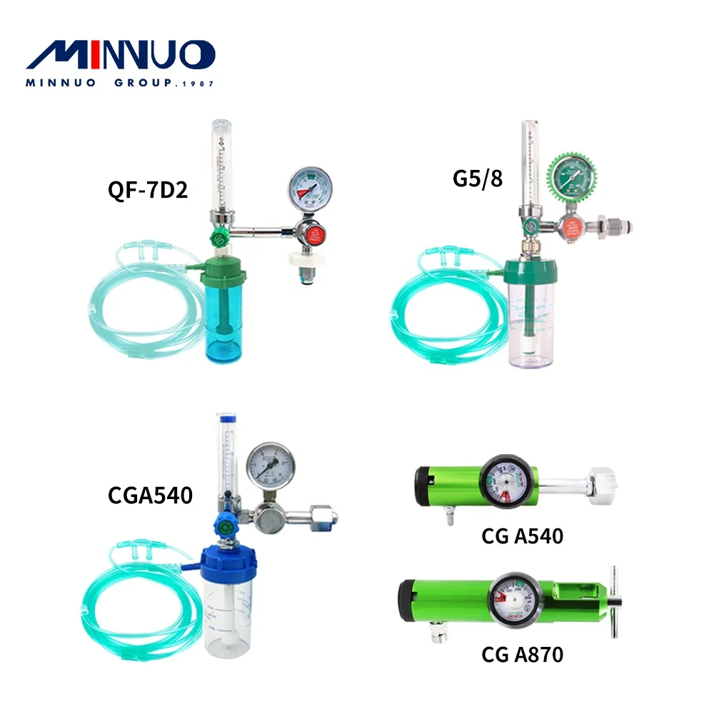 250bar/300bar max inlet pressure 4000psi medical oxygen regulator with flowmeter with CE and ISO certifications