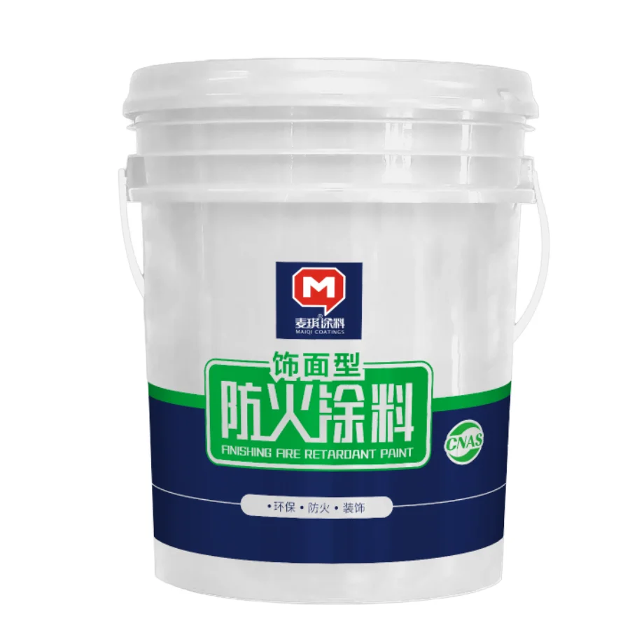 Liquid Fireproof Coatings for Steel Structures Wall Use with Premium Finishes