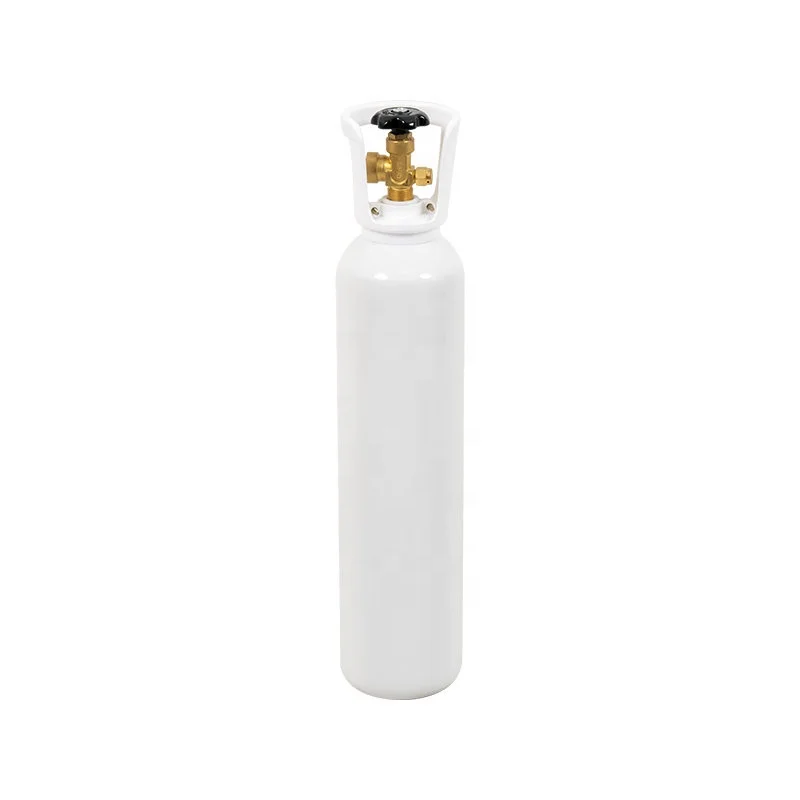 Competitive Price 8L/10L/18L/25L Seamless Steel Gas Cylinder High Pressure Industrial Gas & Helium 5kg/10kg Weight