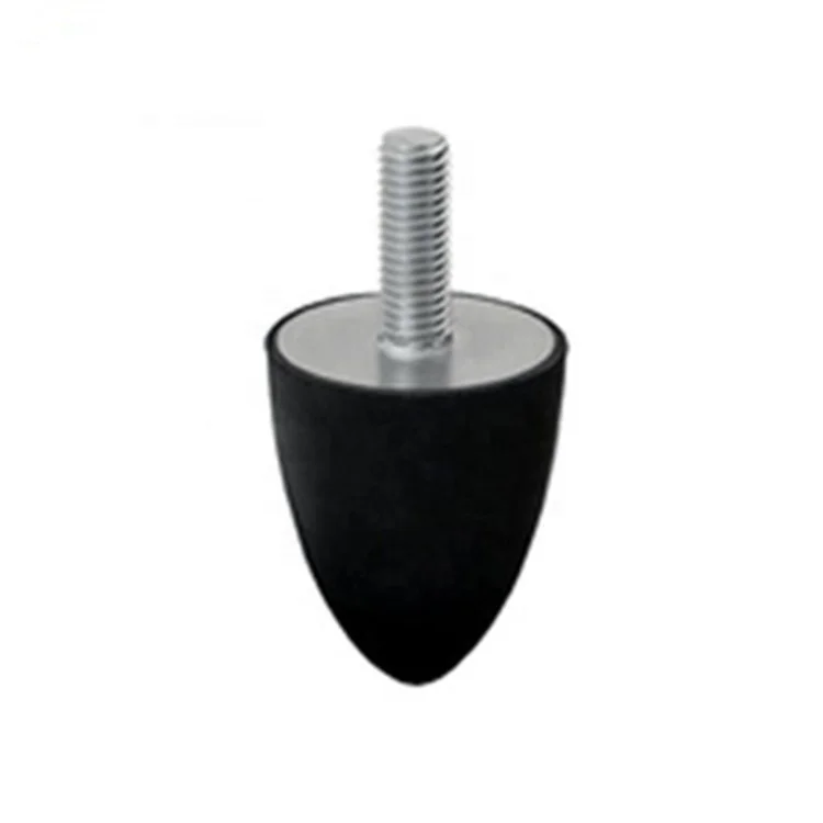 SWKS Stainless/Galvanized Rubber Mount Half Round Vibration Isolator Conical Rubber Damper