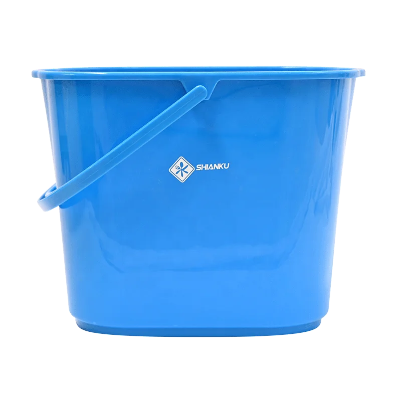 Shianku 14 L Graduated Buckets For Food Floor Cleaning Square Bucket Commercial Car Wash Buckets