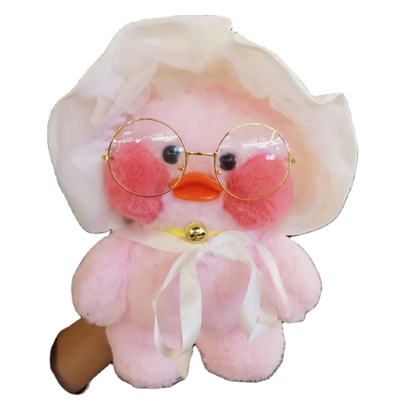 high quality stuffed soft lalafanfan cafe mimi duck plush toys Hyaluronic acid duck stuffed & plush toy
