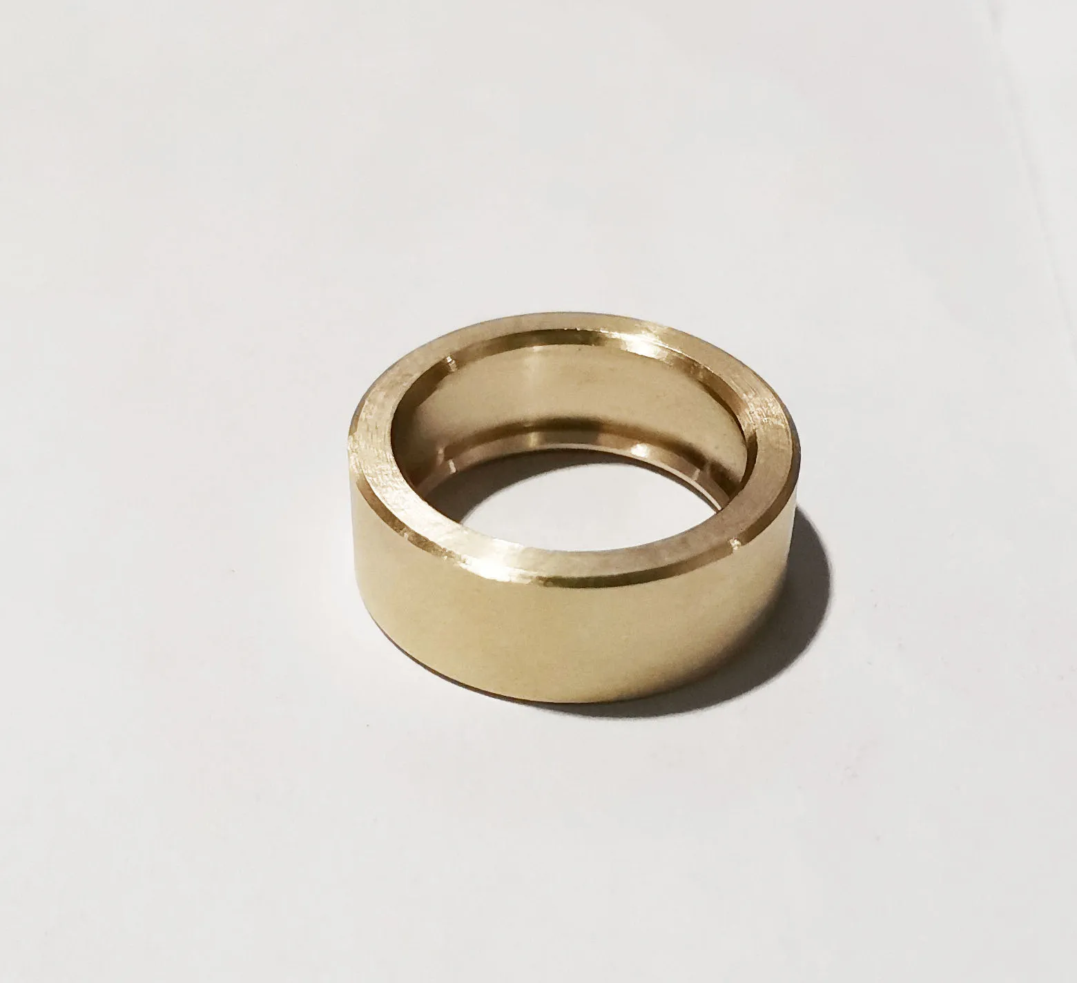 Wholesale brass metal precision O shape ring for handbag cnc Brass parts professional customized type service