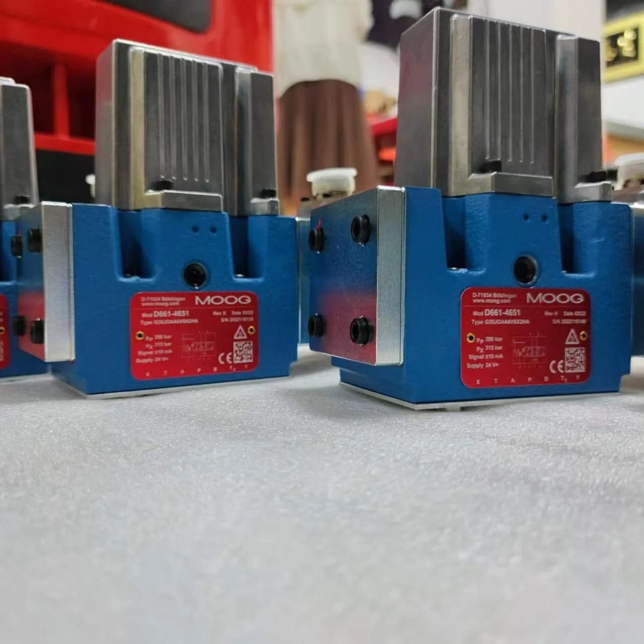 America Servo-Proportional Flow Control Valves D661-4651 Servo Valves G35JOAA6VSX2HA D661 Full Series Flow Regulating Valves
