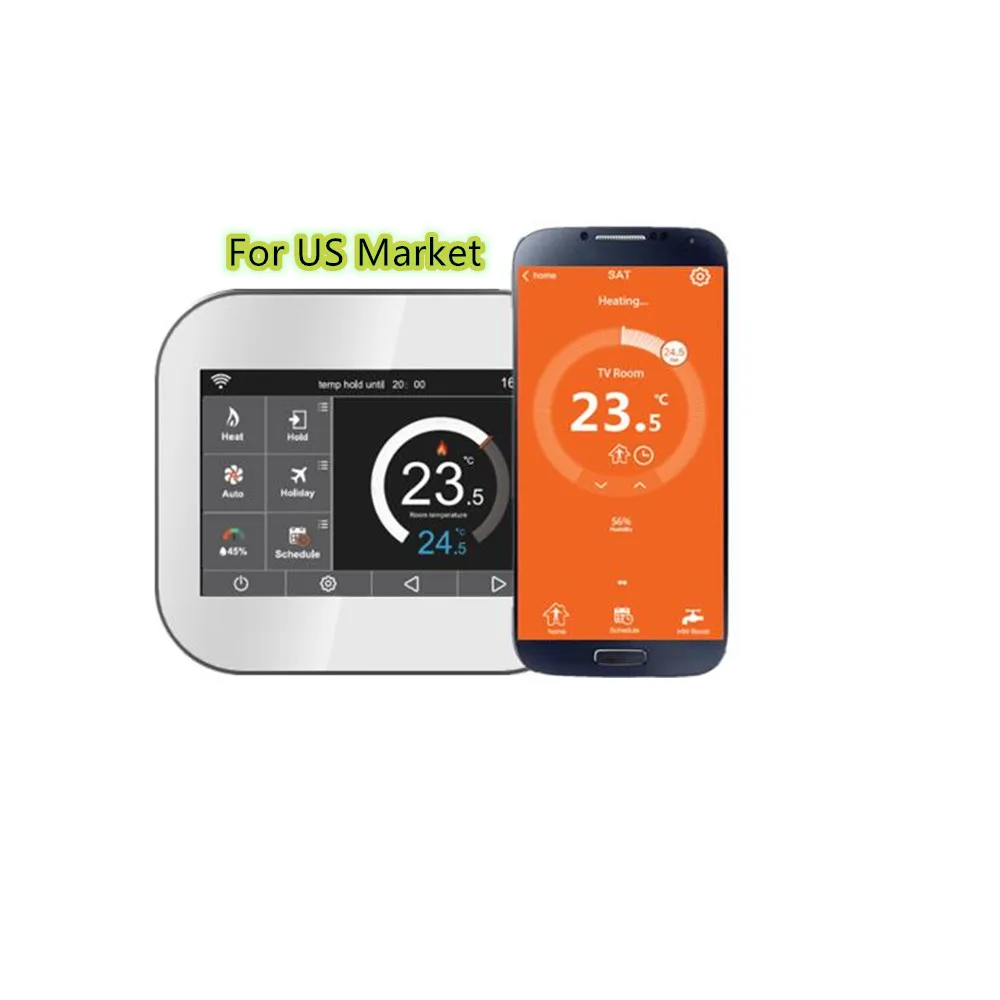 US Market Digital Energy Saving personalised schedules Amazon Alexa and Google Assistant thermostat