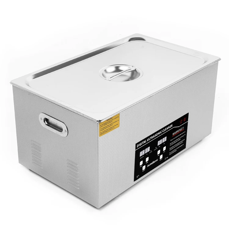 600 Power Tank 304 Stainless Steel 30L Industrial Ultrasonic Cleaner with Hot Water Cleaning Process