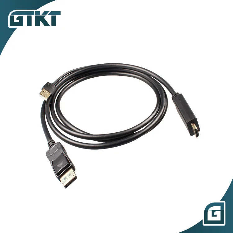  Адаптер штыревой HDMI на DP Мужской кабель 4k * 2k 30 Гц к Displayport каблю высокоскоростной для отображения порта К