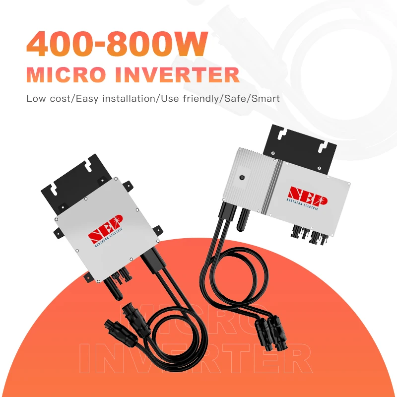 NEP 800w 600w 400w Micro Inverter Solar On Grid WIFI Micro Inverter Inversor En Miniatura Microinverters for Home Solar System