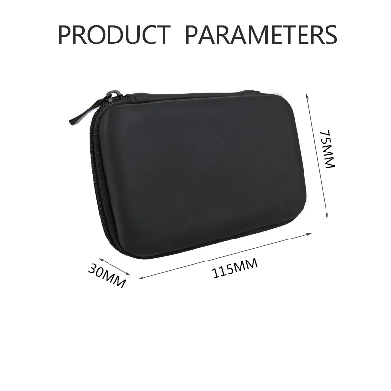 Portable Air Conditioner Remote Control Box Black TV Remote Control Bag Small EVA Remote Control Case