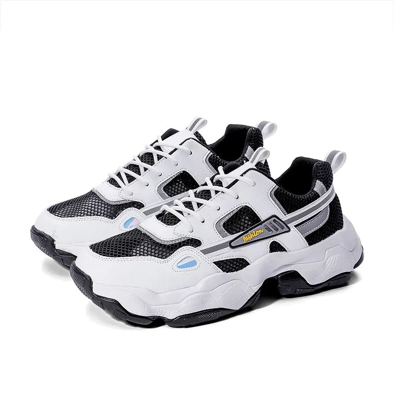 Sport Shoes Sneaker New Fashion Casual Men Retro Lace Summer Winter Mesh Oem Spring Pvc China