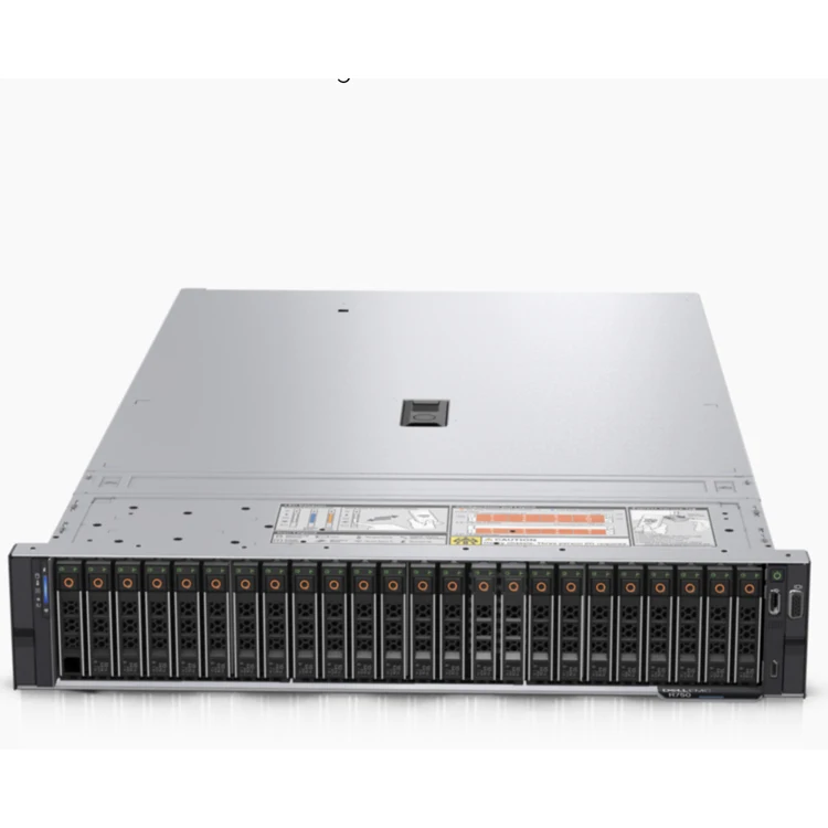 Poweredge R750 2U стойка EMC 32 ядра серебристый 32G 2TSAS 800W Intel Xeon 4310