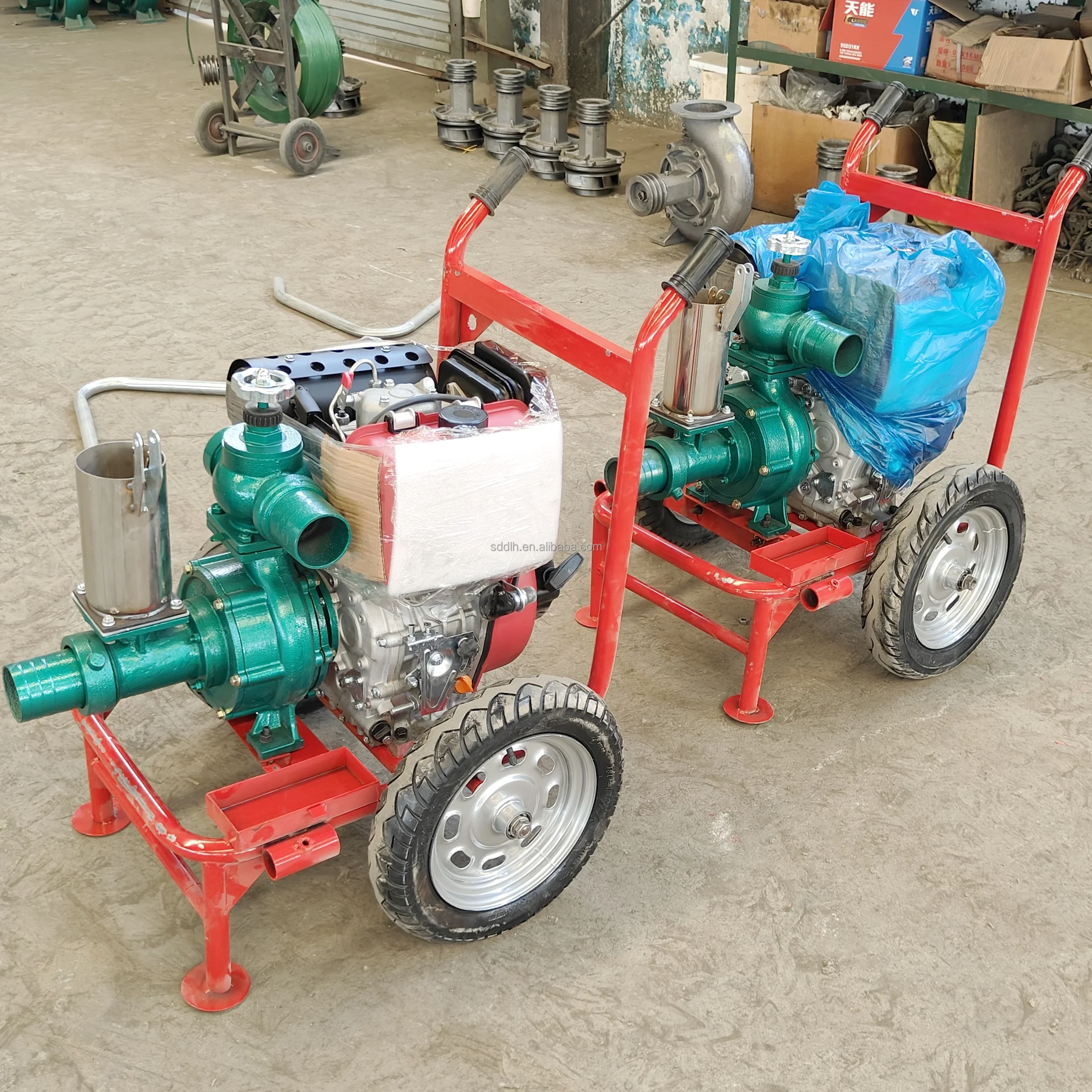 12hp портативный дизельный двигатель с воздушным охлаждением для орошения