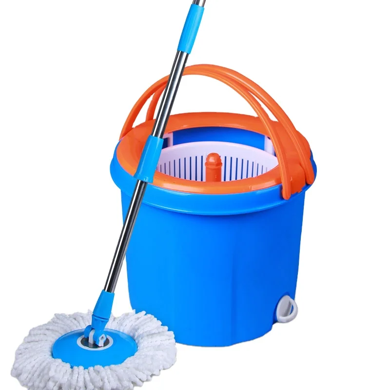 Witorange 360 Degrees Floor Cleaner Easy Mop Magic Rotating Mop Super Markets Plastic Basket TV Shopping Kitchen Telescopic