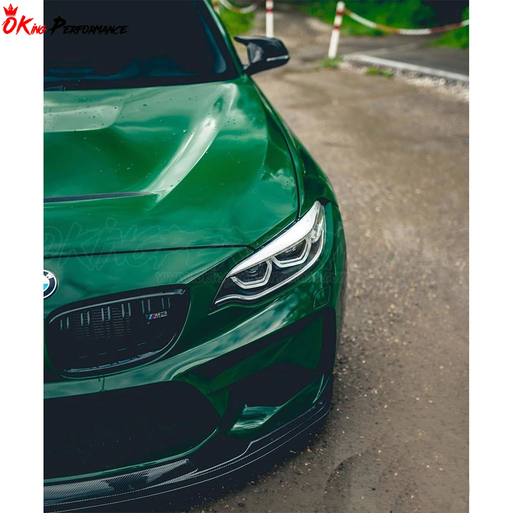 Крышка двигателя из углеродного волокна GTS Style 2016-2019 для BMW F87 M2 M2C