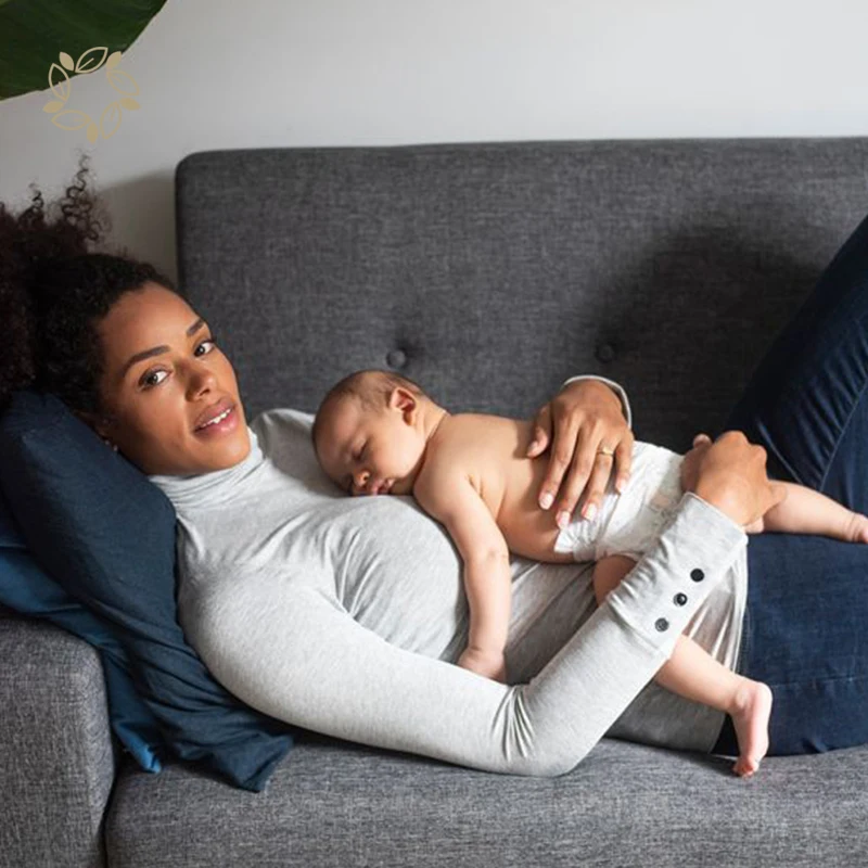 Футболка из натурального органического бамбука для лактации, рубашки для мам, футболка для грудного вскармливания, Экологически чистая футболка, Футболка для беременных женщин, Футболка для беременных