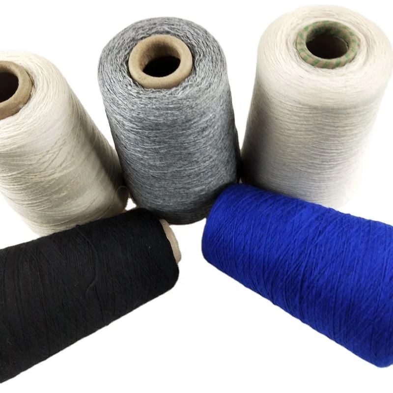 40Nm/2 Uniforms polyester wool lana blended knitting yarn