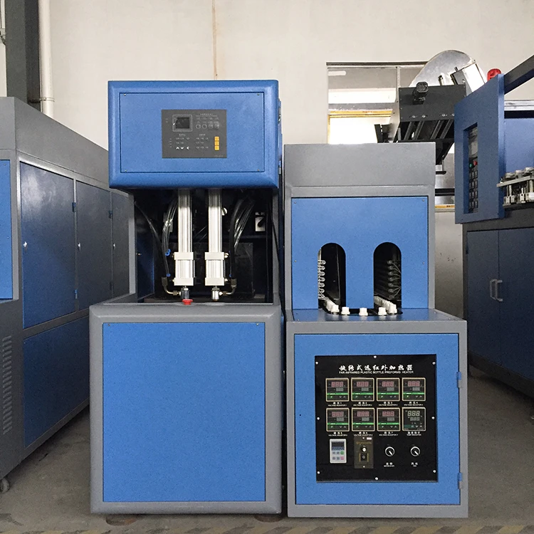 Оптовая продажа полуавтоматическая машина для производства пластиковых бутылок с водой 2 полости 4 100-2500