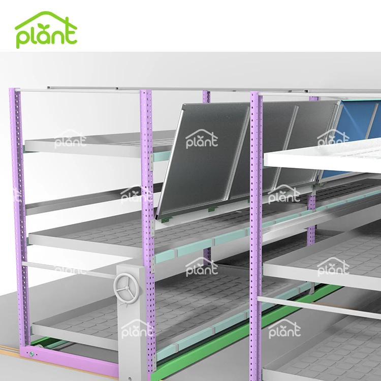 Multi Level Growing Rack Hydroponic Ebb and Flow Growing System Vertical Grow Rack