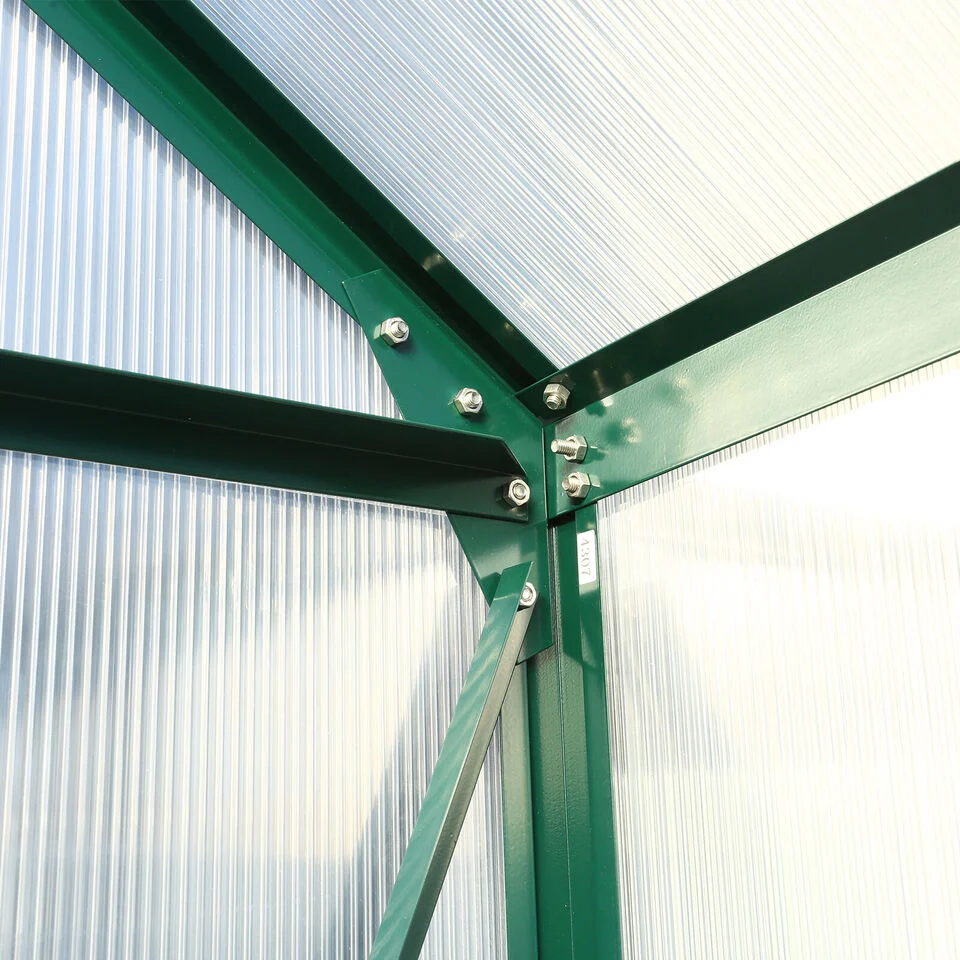 Xinxihang Polycarbonate Green House Walk in Aluminum PC Small Garden Greenhouses for Sale