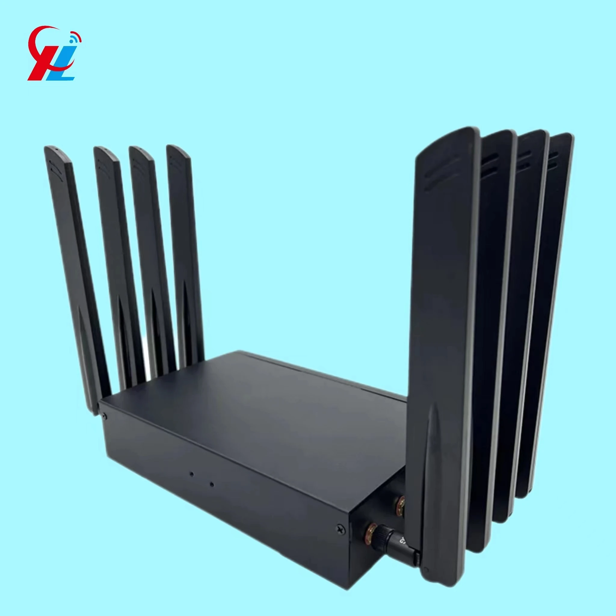 New Electronic Products 2024 HC-G80 High Power 4G 5G Lte AX3000Mbps WIFI6 Sim Card Gigabit Wireless Wifi Router With 10 Ports
