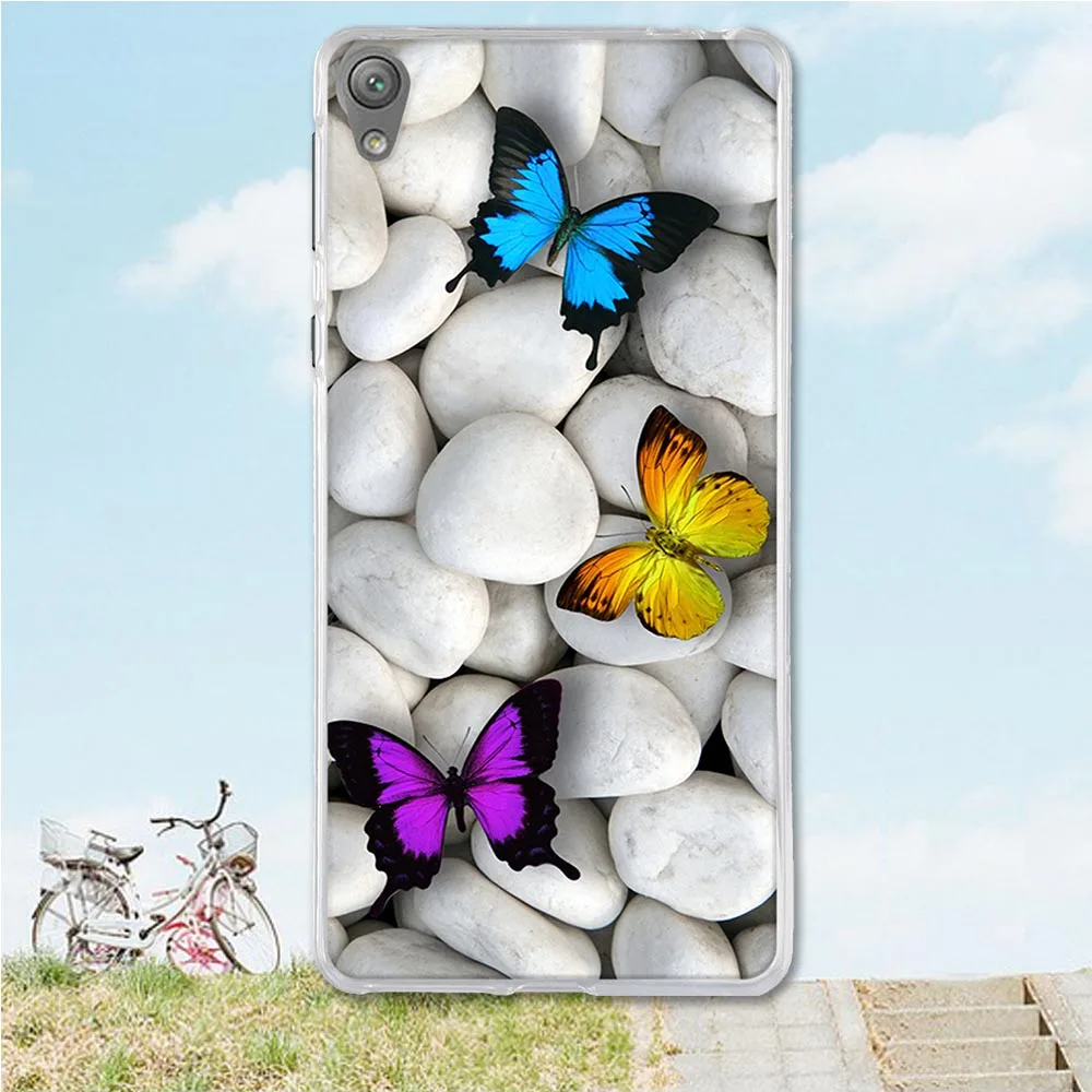  Soft Smartphone Cases For Sony Xperia E5 F3311 F3313 5.0 inches Case Animals Back Cover Skin Housing Sheath Hood Bag Shells <span style=