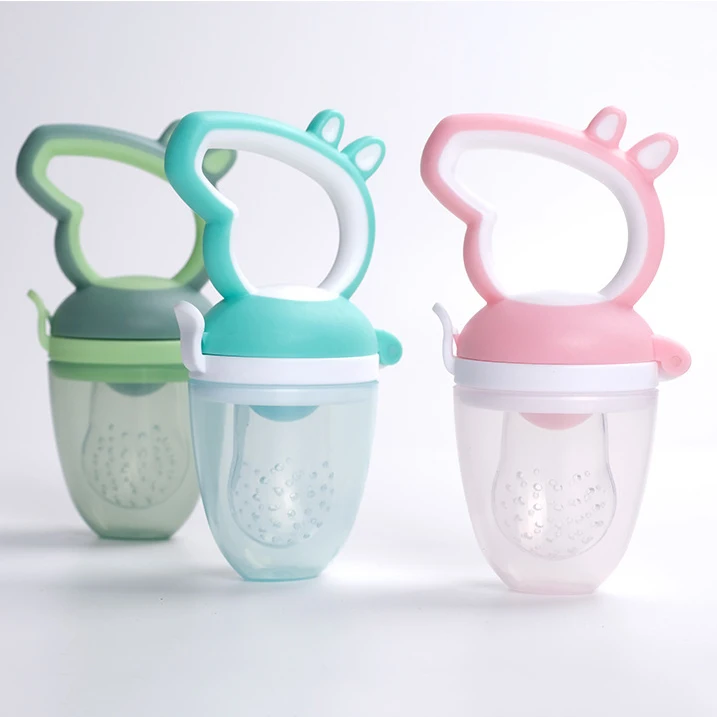 Bpa Free baby fruit feeder pacifier Nipple Teething eeding Supplies Silicone Fresh Food Pacifier Baby Fruit Feeder