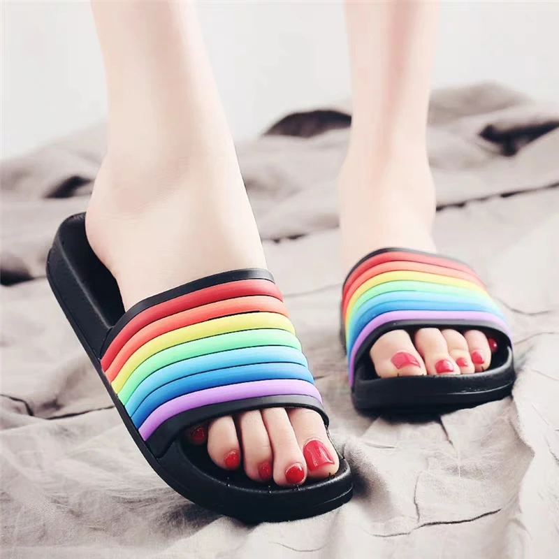 Новейший дизайн, женские летние тапочки с индивидуальным логотипом, женские брендовые сандалии-Желе Eva на плоской подошве