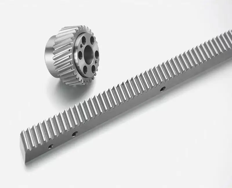 Factory making cheap price high quality S45C steel nylon and plastic helical gear rack for sliding gate