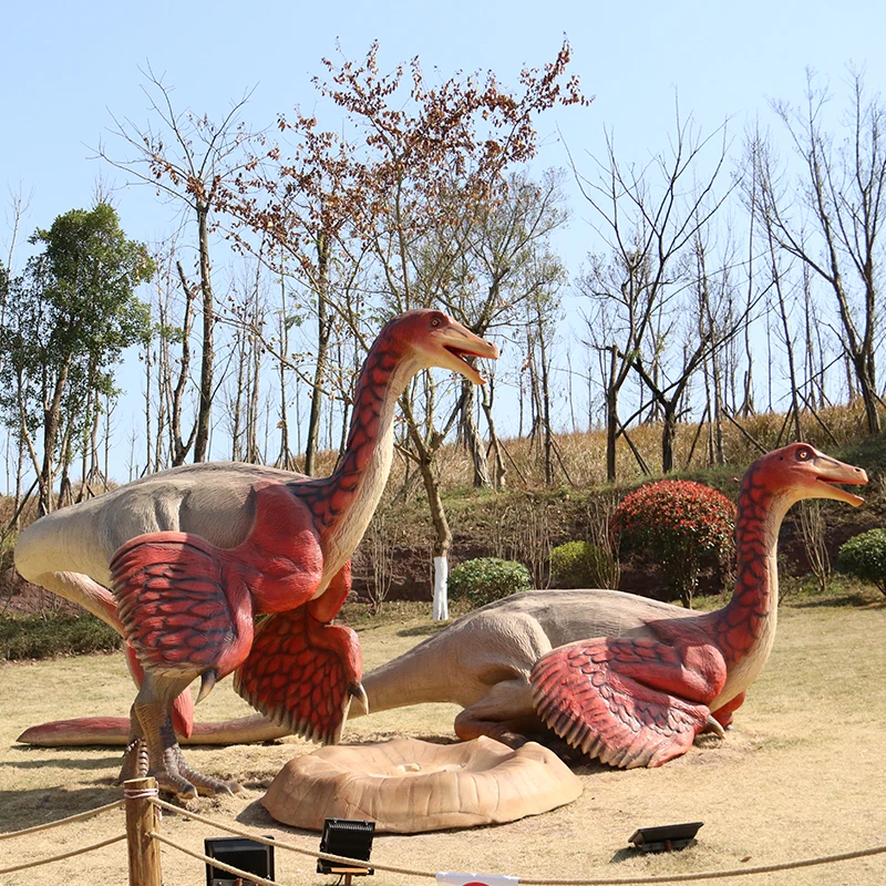 Zigong waterproof silicon animatronic Life Size Giant dinosaur model with sound for dinosaur park